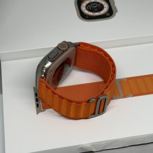 Apple Watch Ultra 1 grijs /oranje trail band /87% batt /garantie