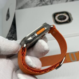Apple Watch Ultra 1 grijs /oranje trail band /87% batt /garantie
