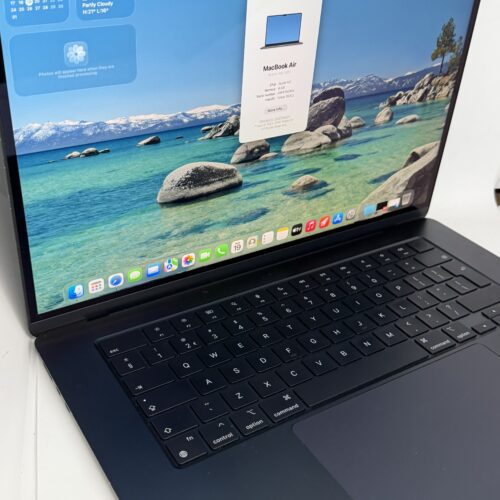 MacBook Air M2 15 inch 256GB middernacht /licht gebruikt /91% batt /garantie