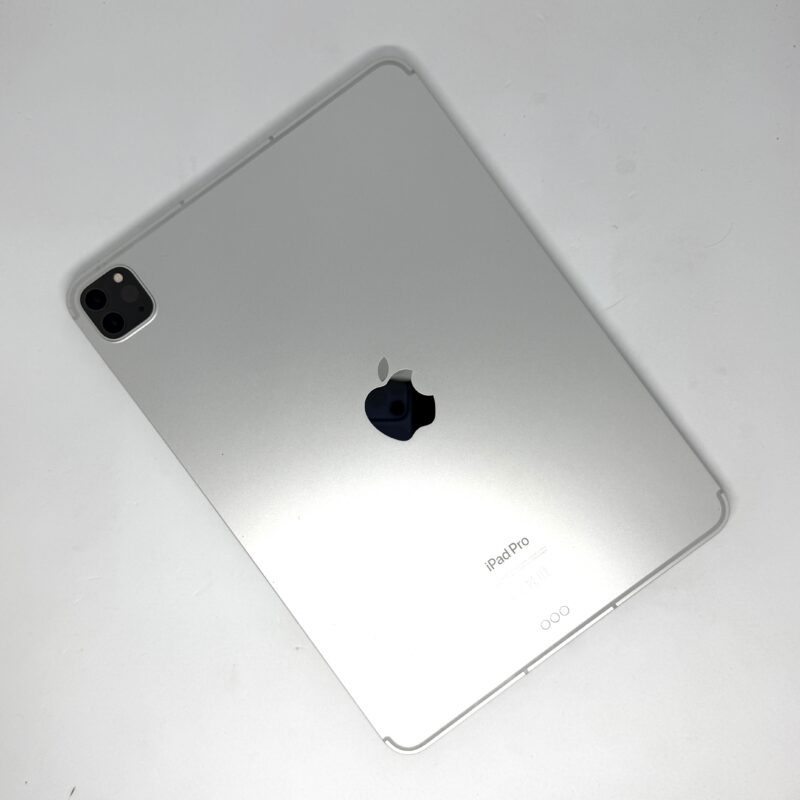 iPad Pro 11 inch M2 512GB zilver /krasvrij scherm /100% batt /garantie