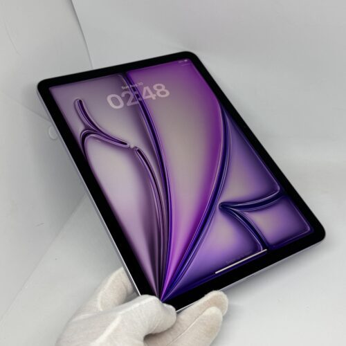 iPad Air 7e 11 inch M3 256GB paars /zeer net /100% batt /garantie