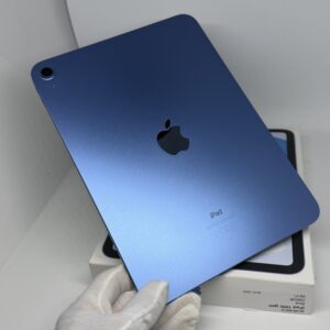 iPad 10e 256GB blauw /krasvrij /100% batt /garantie