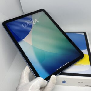 iPad 10e 256GB blauw /krasvrij /100% batt /garantie