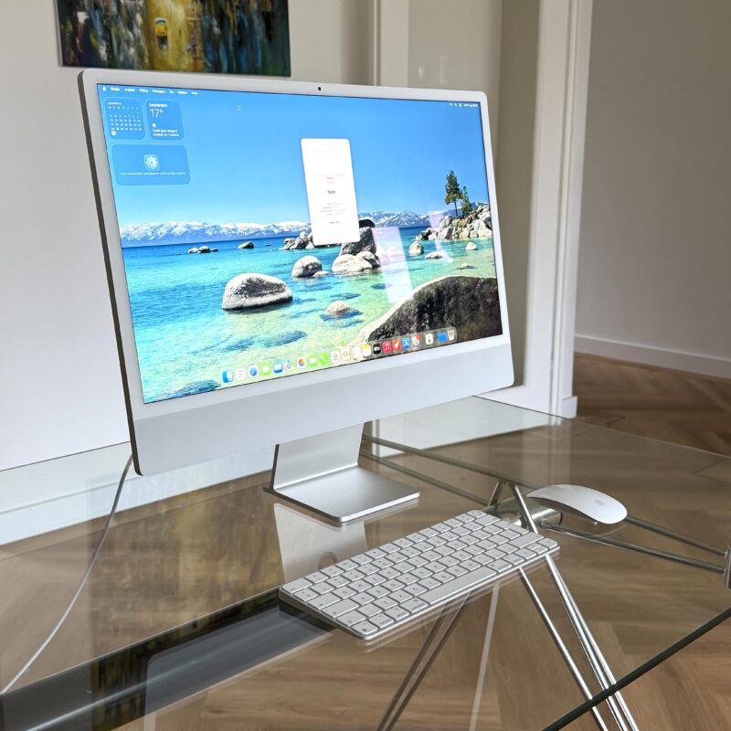 Apple iMac 2021 M1 /16GB ram 512GB SSD /zeer net /garantie