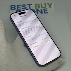 IMG_8863 2 iPhone 17 256GB blauw /krasvrij /100% batt /garantie