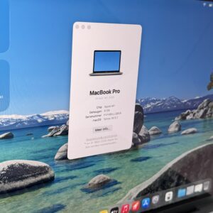 MacBook Pro M1 256GB grijs /86% batt /8-core /garantie