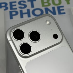 iPhone 17 Pro 256GB zilver /krasvrij /97% batt /garantie.