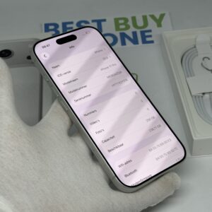 iPhone 17 Pro 256GB zilver /krasvrij /97% batt /garantie.
