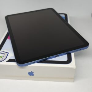 iPad 10e 64GB blauw /krasvrij /92% batt /garanti