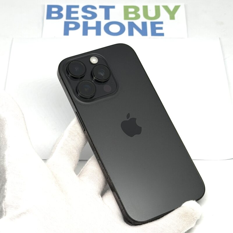 iPhone 16 Pro 256GB zwart /krasvrij scherm /93% batt /garantie
