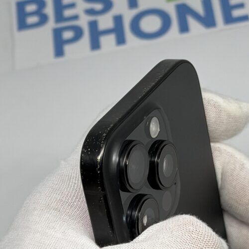 iPhone 16 Pro 256GB zwart /krasvrij scherm /93% batt /garantie
