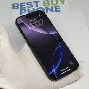 iPhone 16 Pro 256GB zwart /krasvrij scherm /93% batt /garantie