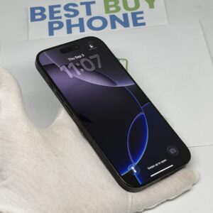 iPhone 16 Pro 256GB zwart /krasvrij scherm /93% batt /garantie