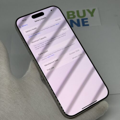 iPhone 16 Pro Max 256GB wit /ongebruikt + 12 maanden garantie