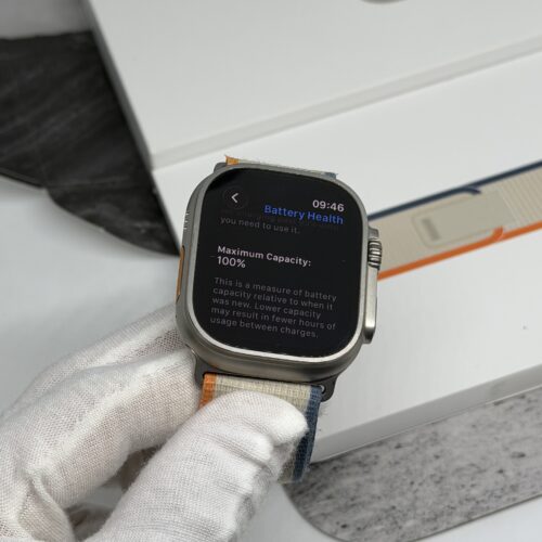 Apple Watch Ultra 2 grijs /100% batt /krasvrij /garantie