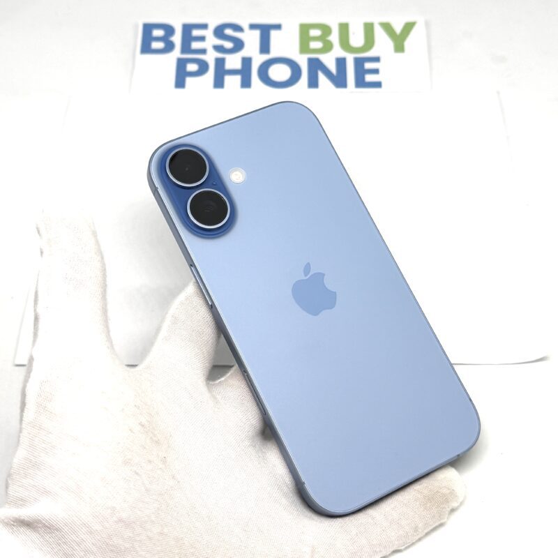 IMG_8864 2 iPhone 17 256GB blauw /krasvrij /100% batt /garantie
