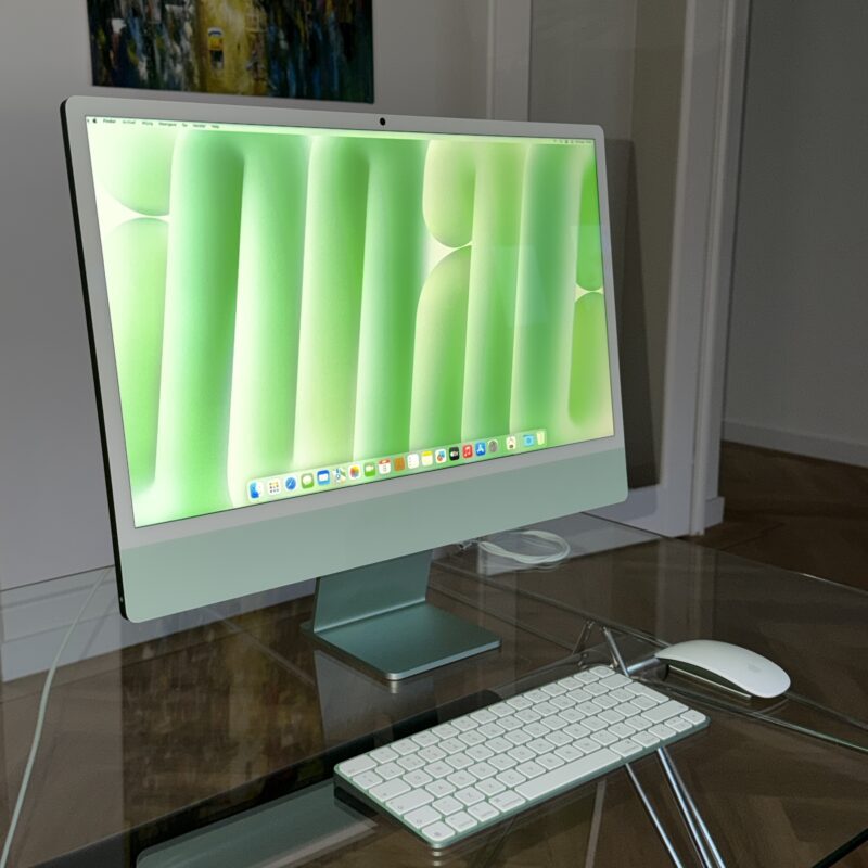 Apple iMac M4 groen /16GB RAM /512GB /10 core /garantie