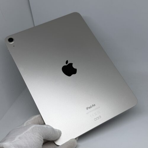iPad Air 5e 64GB sterrenlicht /100% batt /krasvrij /garantie