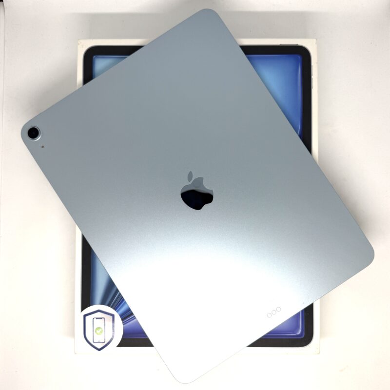 IMG_9096 iPad Air 7e 13 inch M3 128GB blauw /krasvrij /100% batt /garantie