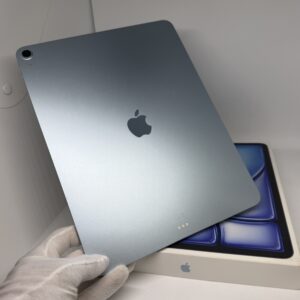 iPad Air 7e 13 inch M3 128GB blauw /krasvrij /100% batt /garantie