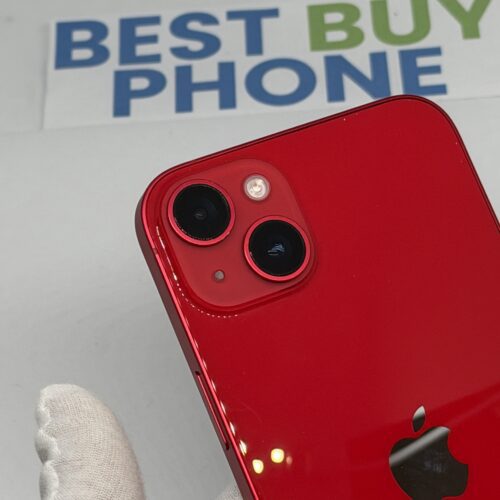 iPhone 14 plus 128GB rood /krasvrij glas /85% batt /garantie