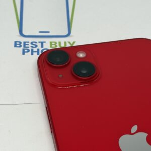 iPhone 14 plus 128GB rood /krasvrij glas /85% batt /garantie