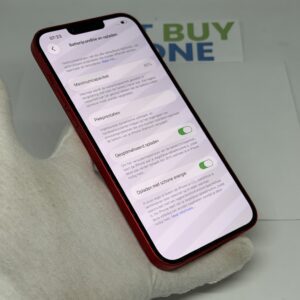 iPhone 14 plus 128GB rood /krasvrij glas /85% batt /garantie