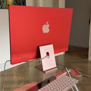 Apple iMac 2021 M1 rood/roze /Touch ID /8-core /garantie
