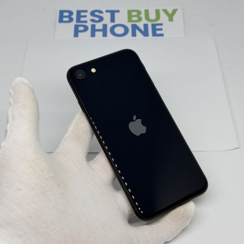 iPhone SE 2022 128GB zwart /zeer net /100% batt /garantie