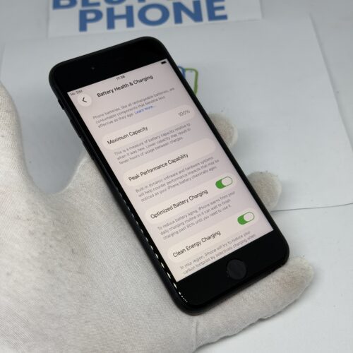 iPhone SE 2022 128GB zwart /zeer net /100% batt /garantie