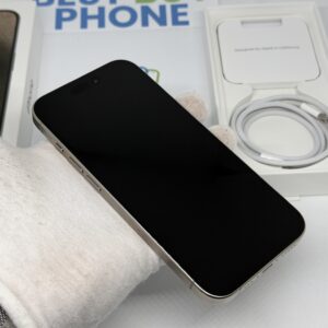 iPhone 15 Pro 128GB grijs /zeer net /90% batt /garantie