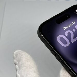 iPhone 16 128GB zwart /krasvrij scherm /97% batt /garantie