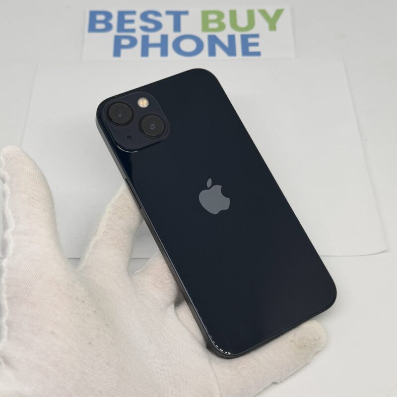 iPhone 13 128GB zwart /krasvrij /98% batt /garantie