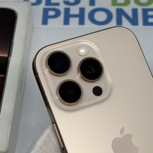 iPhone 16 Pro 512GB goud /krasvrij /100% batt /garantie