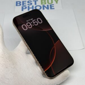 iPhone 16 Pro 512GB goud /krasvrij /99% batt /garantie