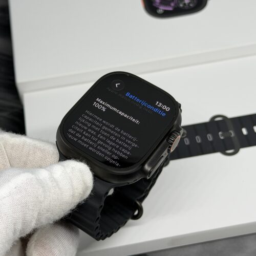 IMG_9500 2 Apple Watch Ultra 3 zwart /100% batt /krasvrij /garantie