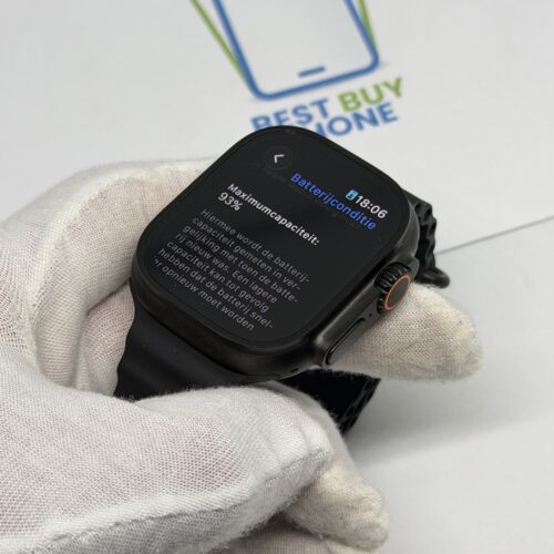 IMG_9549 Apple Watch Ultra 2 zwart /93% batt /krasvrij /garantie