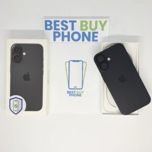 16 zwart iPhone 16 128GB zwart /zeer net /93% batt /garantie