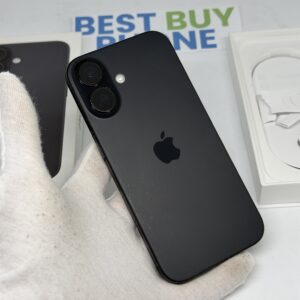 IMG_9847 2 iPhone 16 128GB zwart /zeer net /93% batt /garantie