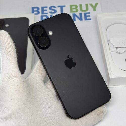 IMG_9847 2 iPhone 16 128GB zwart /zeer net /93% batt /garantie