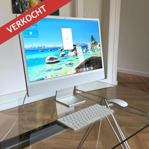 Apple iMac 2021 M1 rood/roze /Touch ID /8-core /garantie
