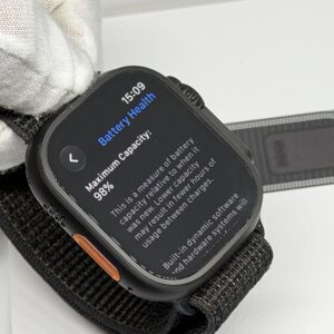 IMG_0075 3 Apple Watch Ultra 3 zwart /98% batt /krasvrij /garantie