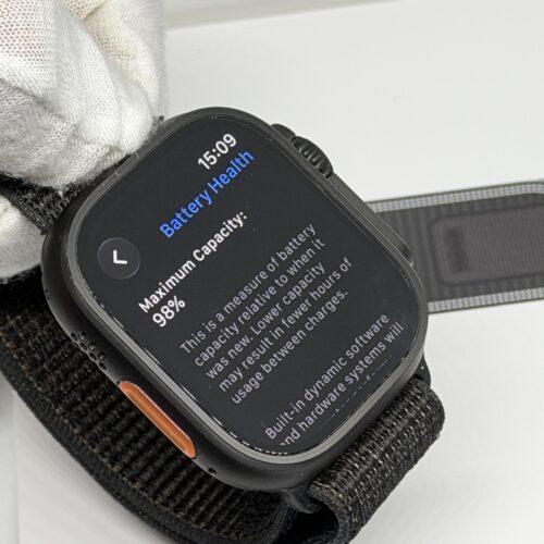 Apple Watch Ultra 3 zwart /98% batt /krasvrij /garantie
