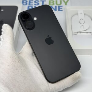 IMG_0094 2 iPhone 16 128GB zwart /krasvrij scherm /100% batt /garantie