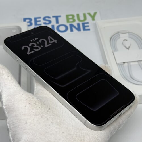 iPhone 17 Pro Max 256GB zilver /krasvrij /100% batt /garantie